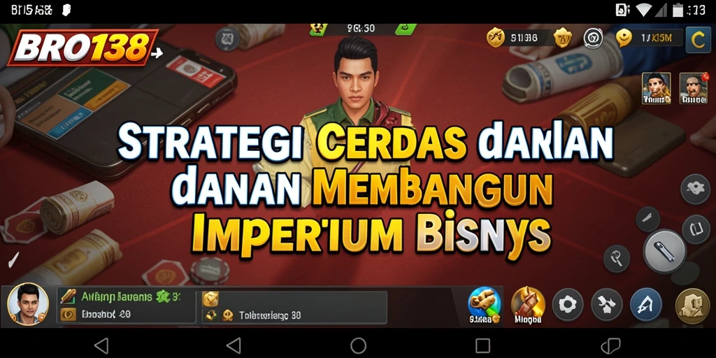 Screenshot gameplay Tycoon BRO138 menampilkan aksi membangun bisnis yang seru dan grafis menarik.