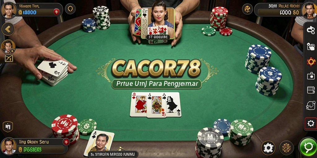 Gameplay seru dalam CACOR78 dengan grafik menarik.