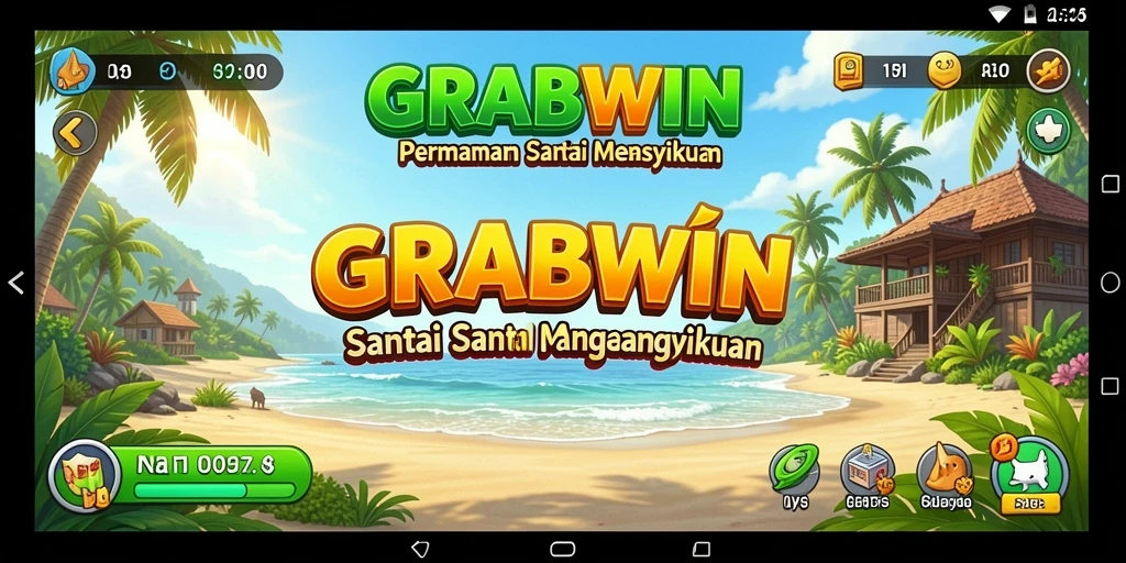 Tampilan gameplay yang menarik dari GRABWIN saat dimainkan.