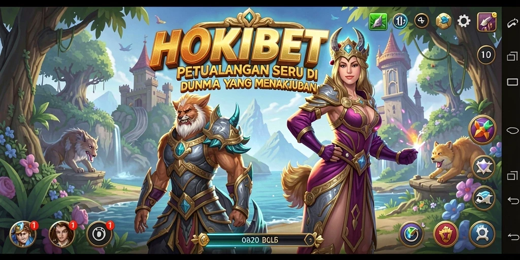 Gameplay HOKIBET yang menantang dan menakjubkan di dunia petualangan.