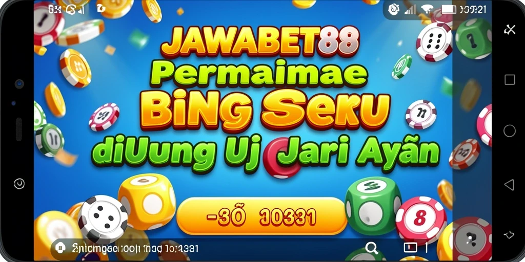 Tampilan menarik saat bermain Bingo di JAWABET88.