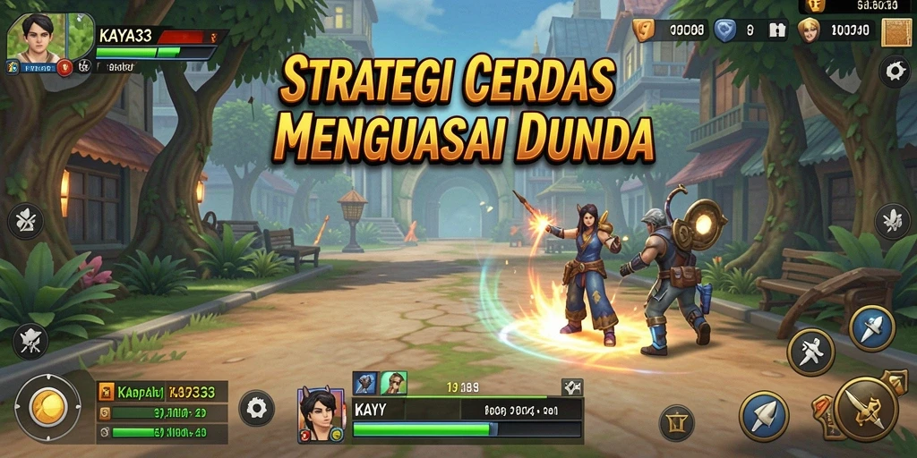 Screenshot gameplay KAYA33 menampilkan pertempuran seru dan takti strategi yang mendalam.