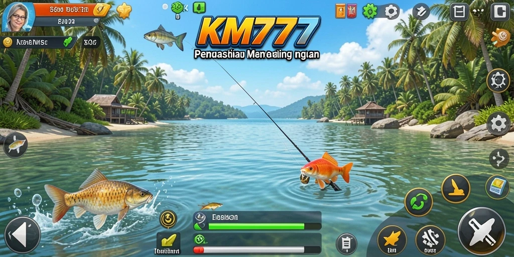 Tangkapan ikan besar dalam permainan KM777 yang seru dan mendebarkan.