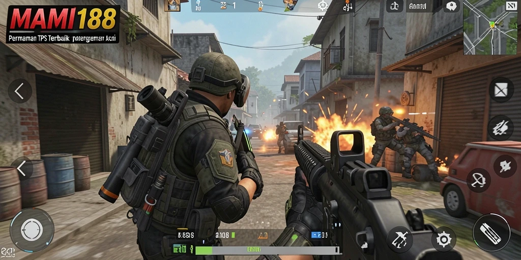 Tampilan gameplay MAMI188 yang intens dan mendebarkan.