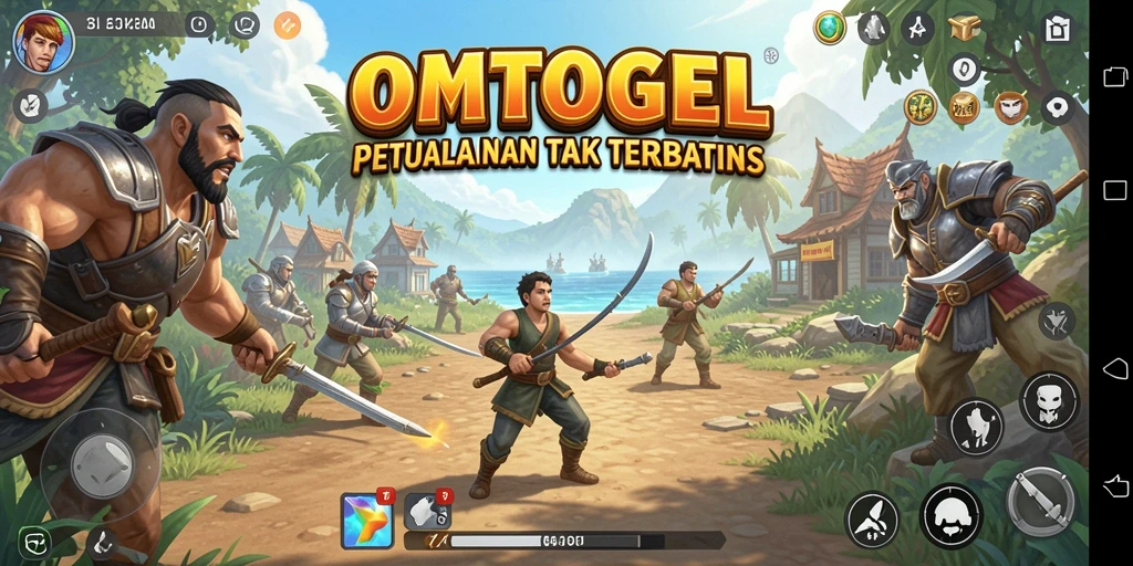 Tampilan gameplay Open World yang menakjubkan dan memikat.