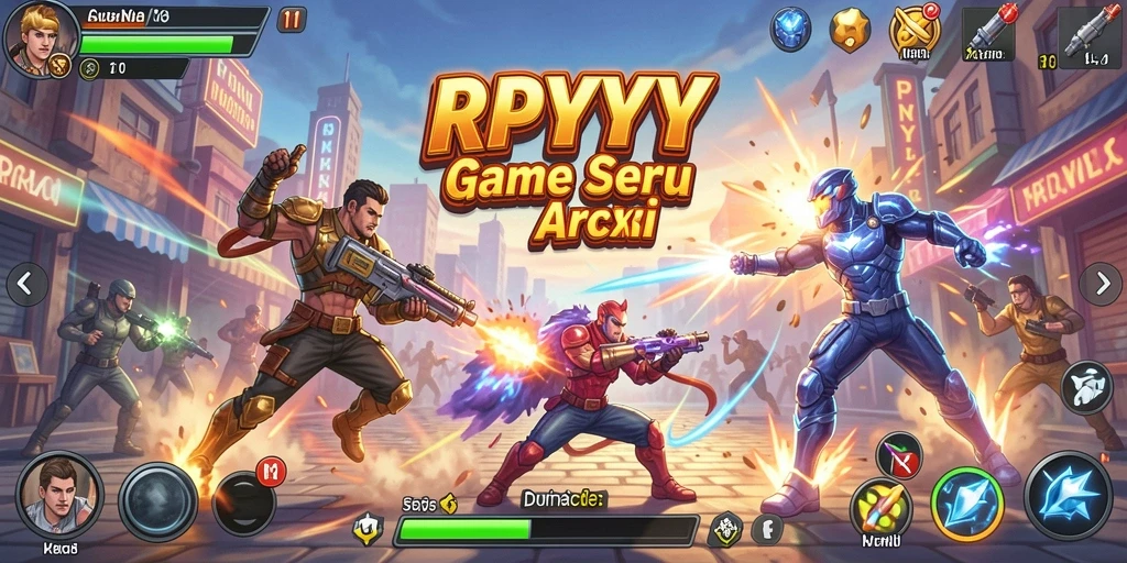 Tampilan gameplay seru di RPYYY yang penuh aksi dan tantangan.