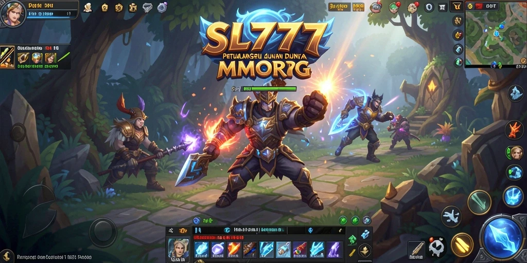 Tampilan gameplay SL777 dengan misi dan petualangan epik yang seru.