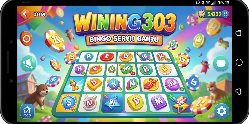 Tampilan menarik dari permainan Bingo di WINNING303.